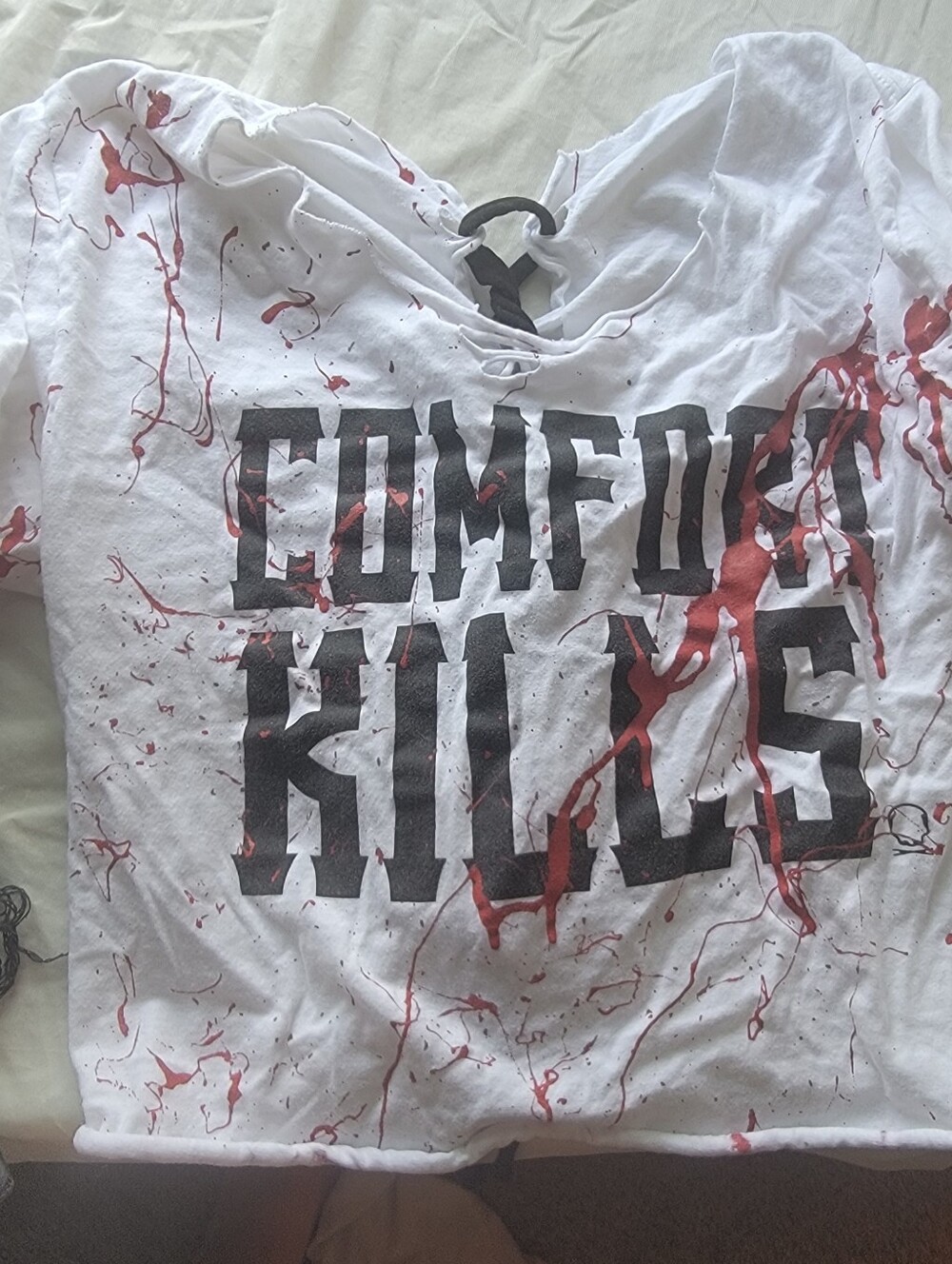 Comfort Kills Crop Top